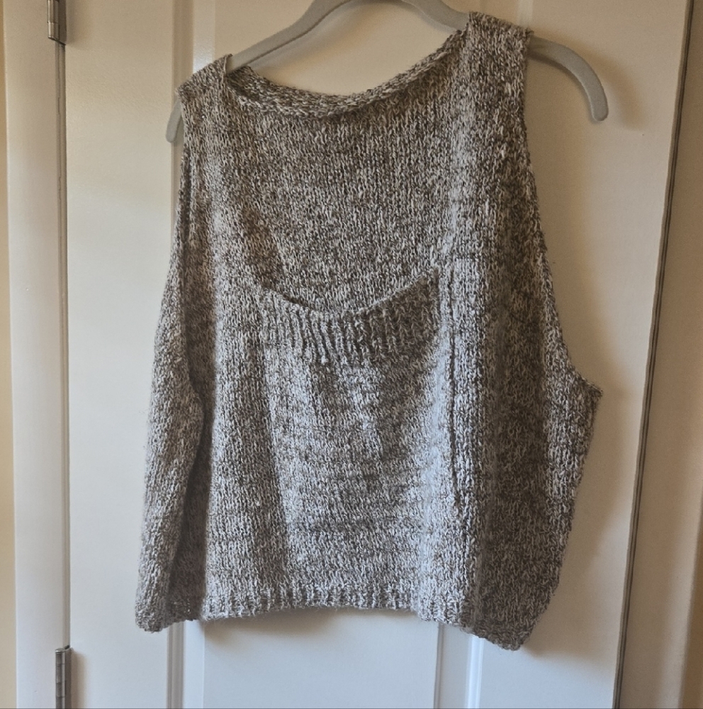 Women's Beige Knit Sweater